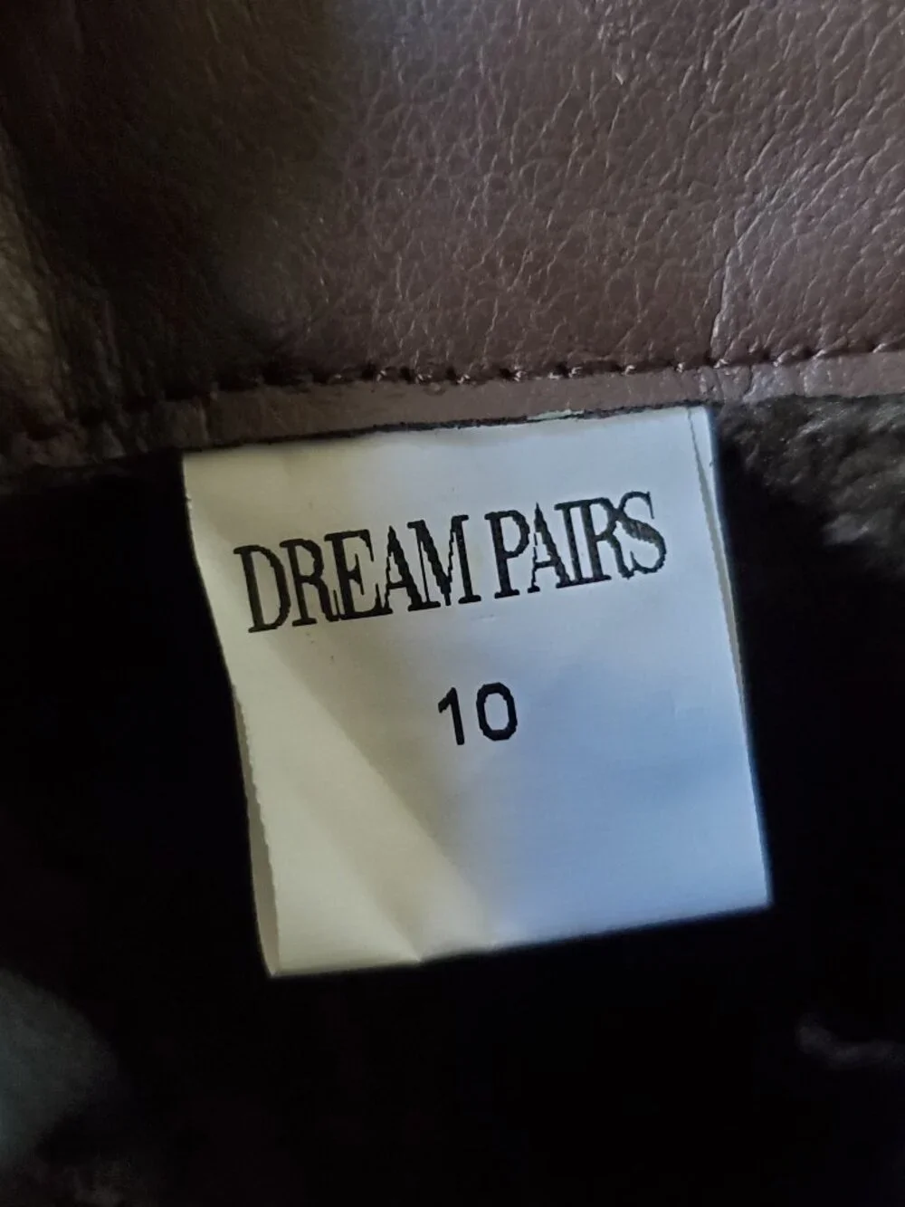 Dream Paris Brown Girl's Mid Calf Quilted Side Panel Buckle Straps Boots SZ 10